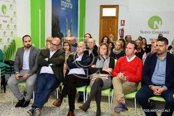 Asamblea de Nueva Canarias de esta tarde en Telde (foto Antonio Alí)